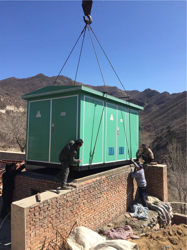 河北山區(qū)礦場用箱式變壓器